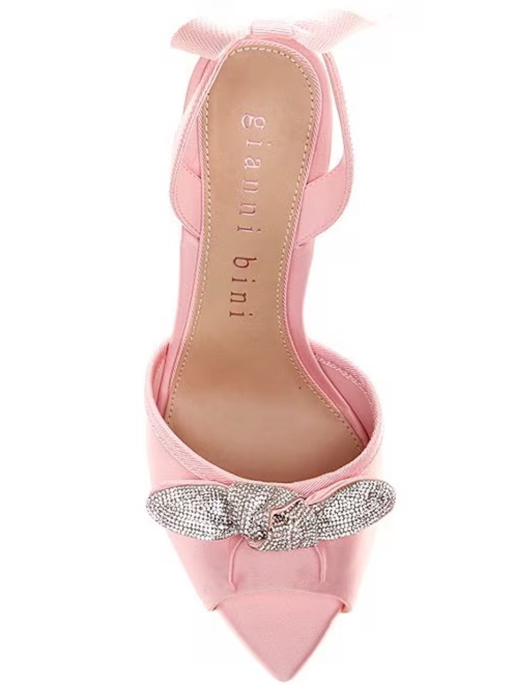 Gianni Bini Gardner Satin Lace Up Dress Sandals - Picture 2 of 5